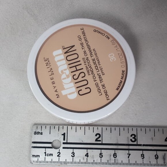 Maybelline Dream Cushion Fresh Face Liquid Foundation 30 Warm Nude 0.51 oz 14.6g - Picture 7 of 7